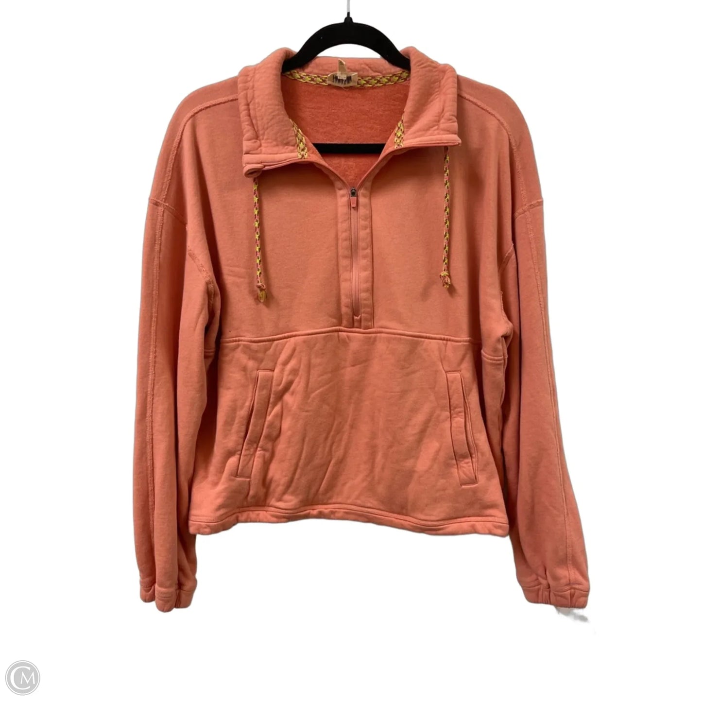 Sweater By Faherty In Orange, Size: M