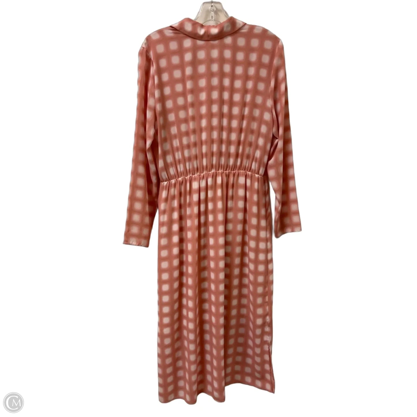 Dress Casual Maxi By Calvin Klein In Pink, Size: M