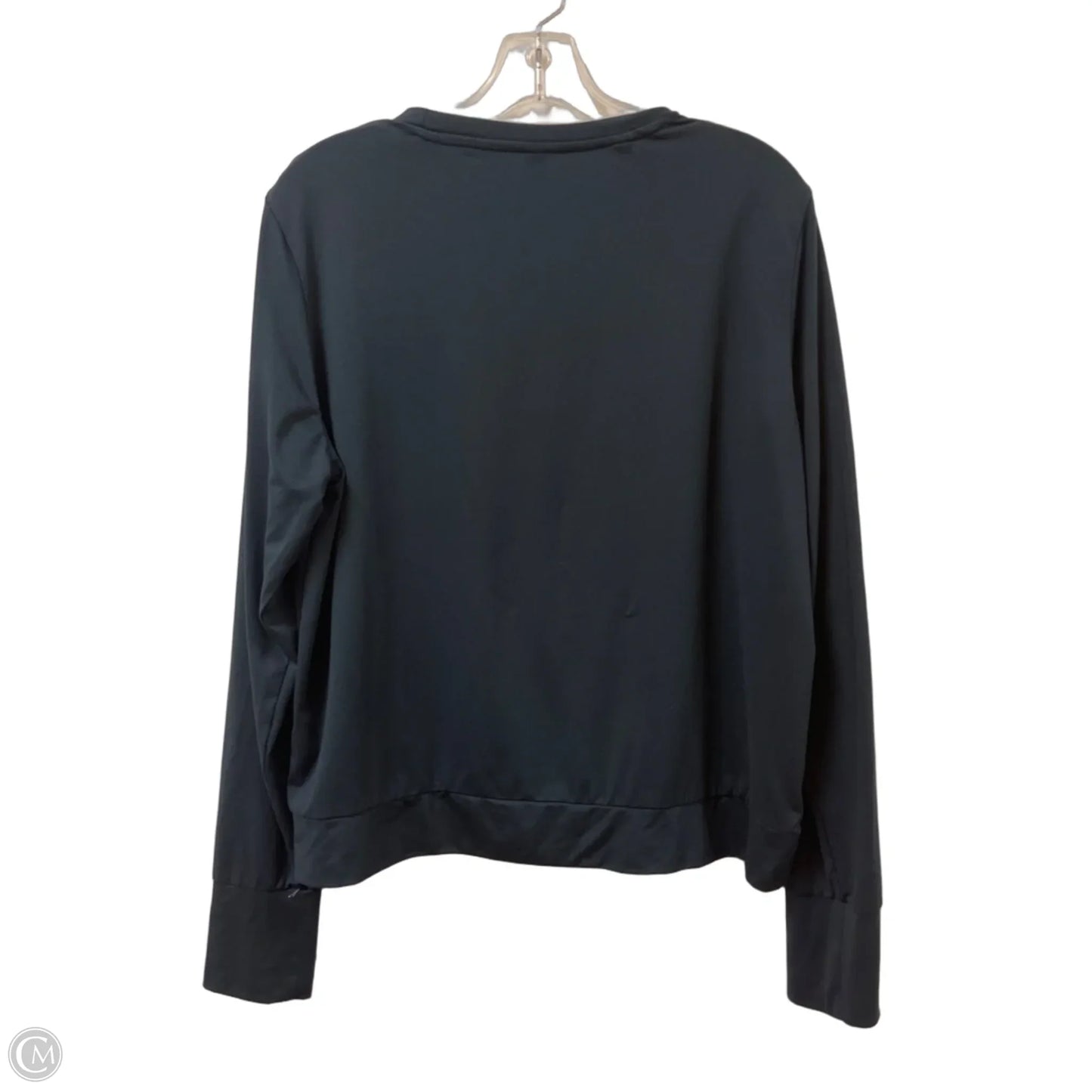 Top Long Sleeve By Lukka In Navy, Size: L