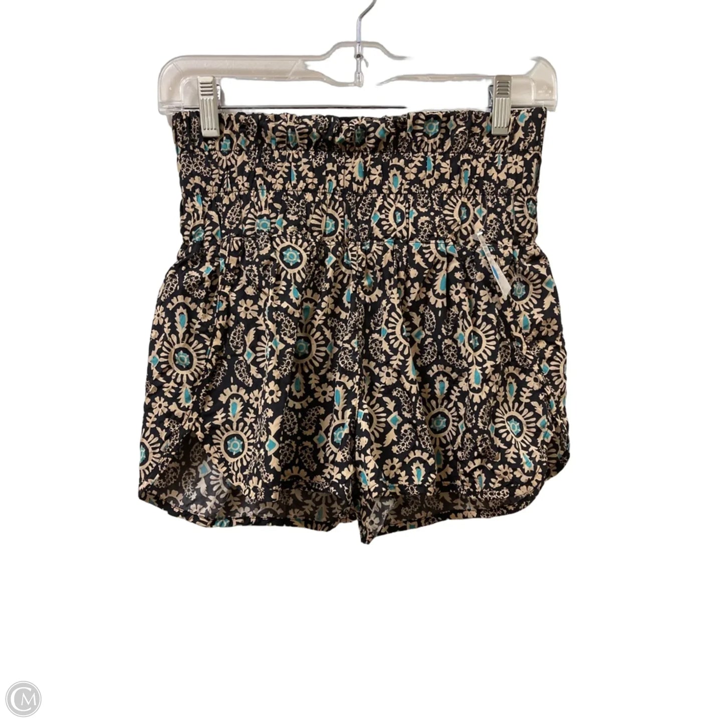 Athletic Shorts By Free People In Black & Cream, Size: 6
