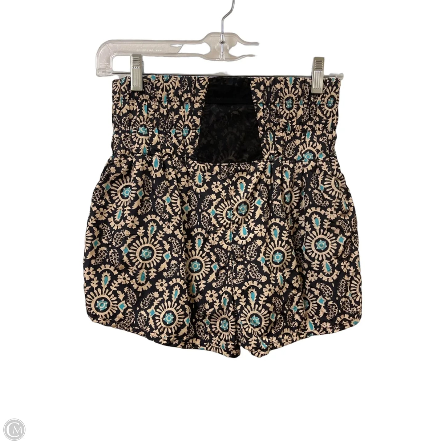 Athletic Shorts By Free People In Black & Cream, Size: 6