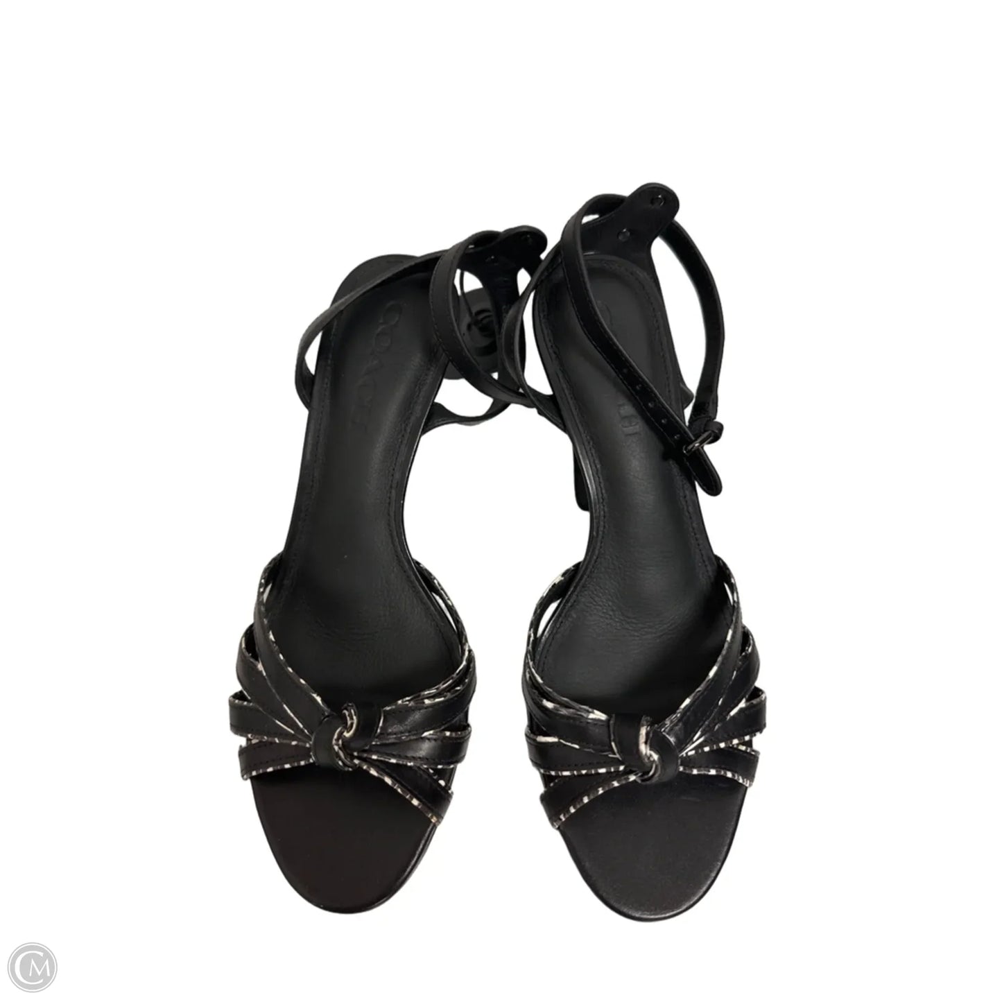 Shoes Designer By Coach In Black, Size: 7.5