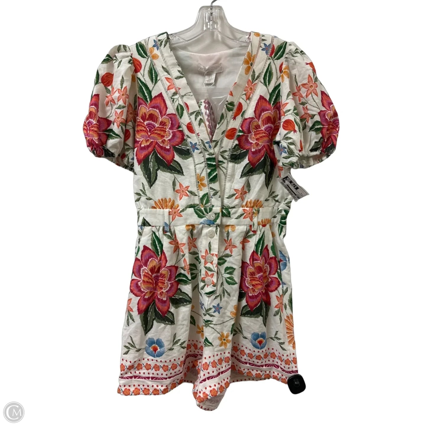 Romper By Cmb In Floral Print, Size: S