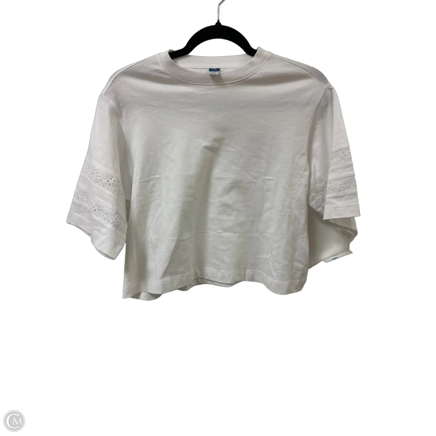 Top Short Sleeve By Old Navy In White, Size: Xs