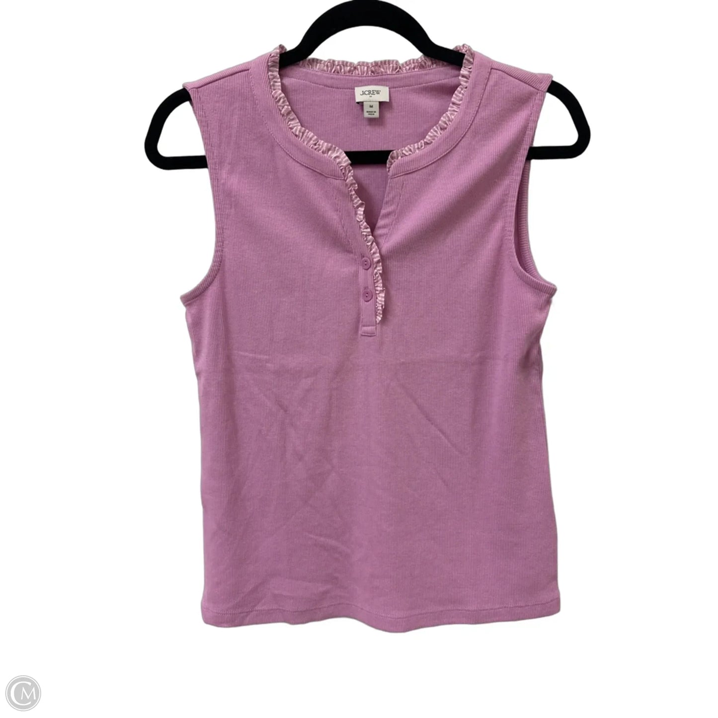 Tank Top By J. Crew In Purple, Size: M