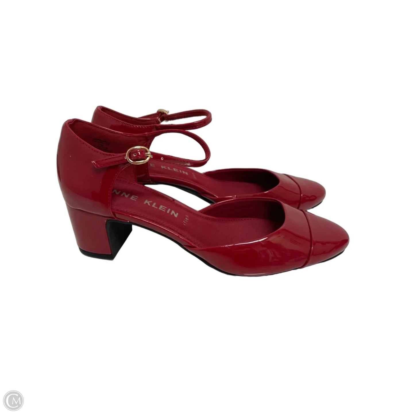Shoes Heels Block By Anne Klein In Red, Size: 7
