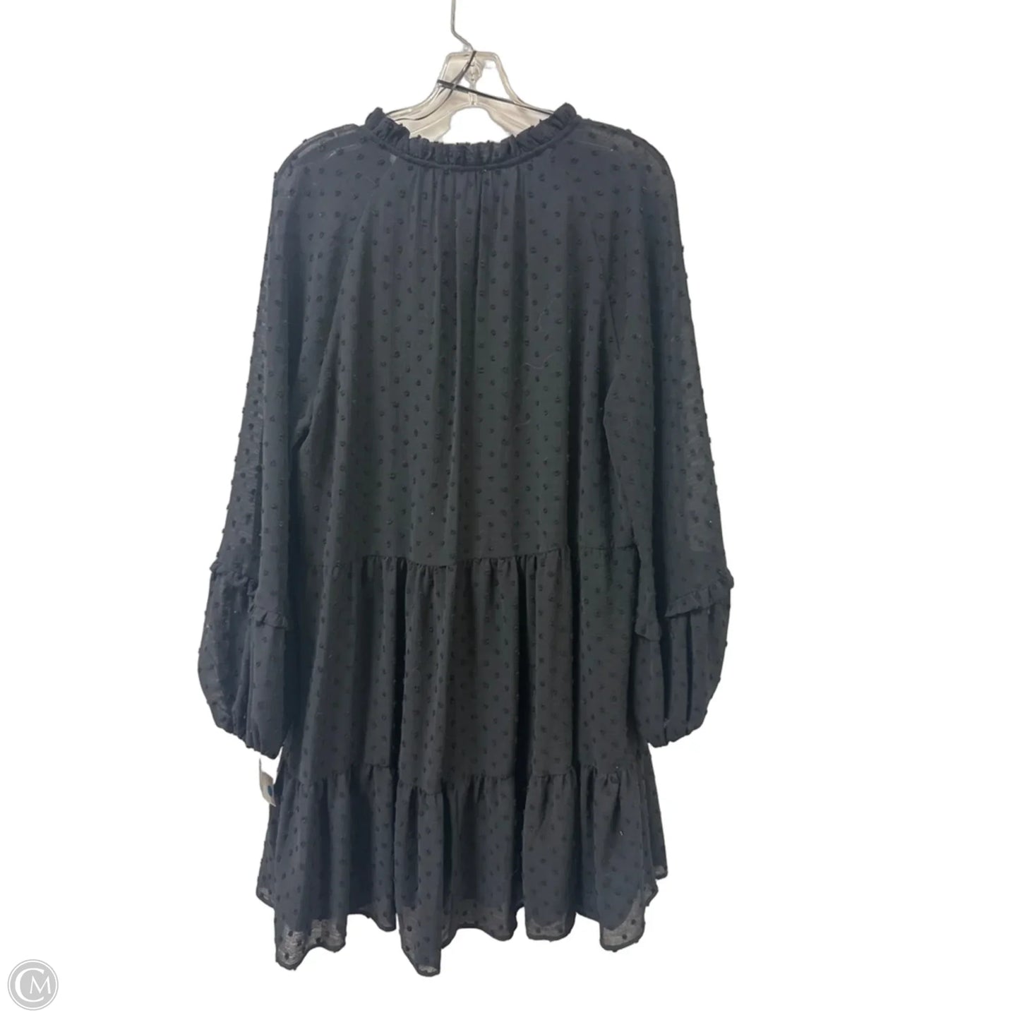 Dress Casual Midi By Cece In Black, Size: L