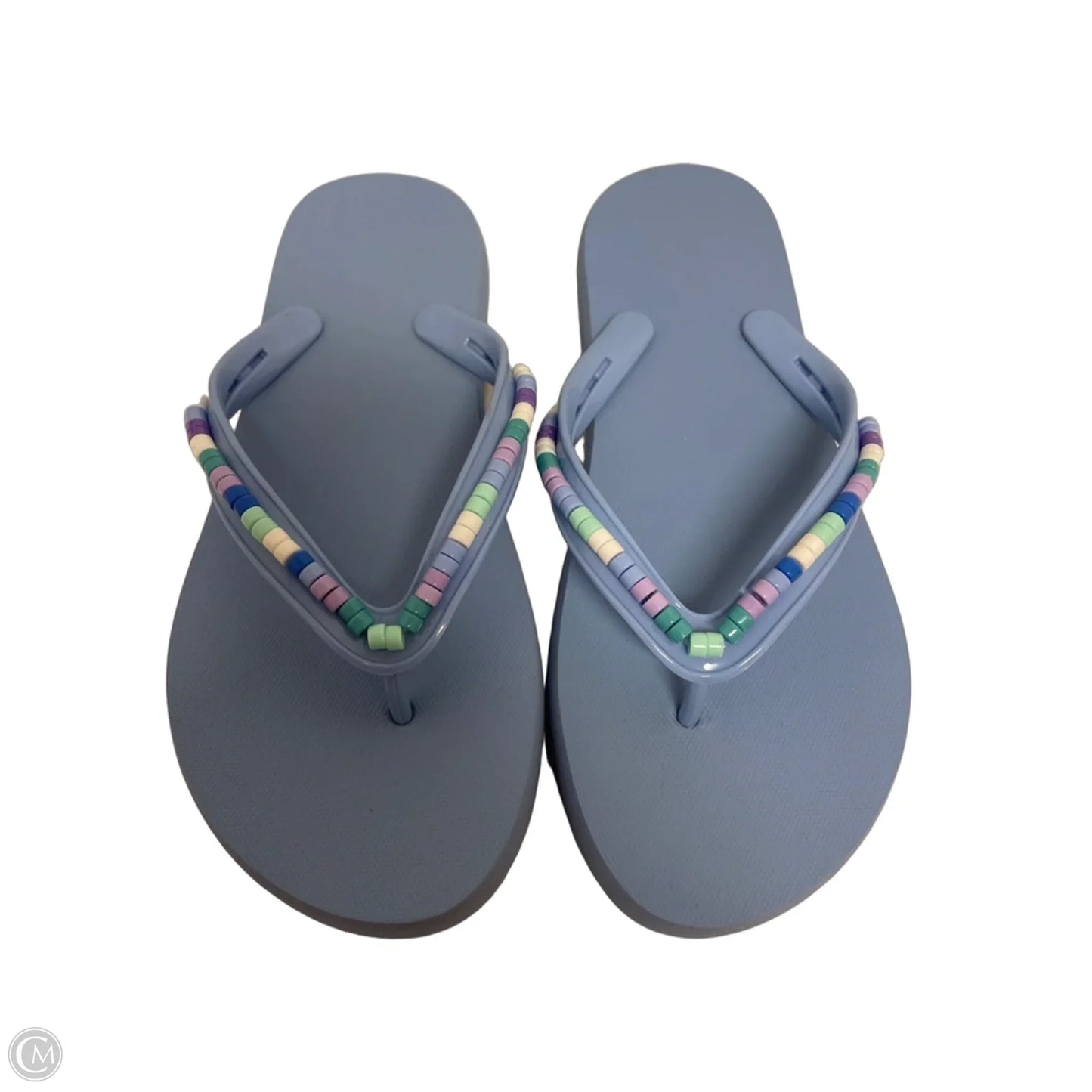 Sandals Flip Flops By Clothes Mentor In Blue, Size: 6