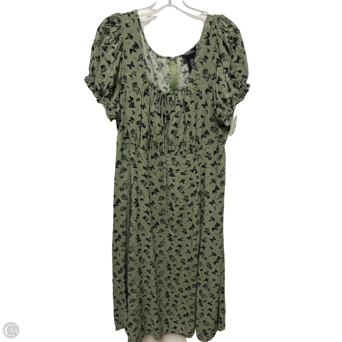 Dress Casual Maxi By Clothes Mentor In Green, Size: 2x