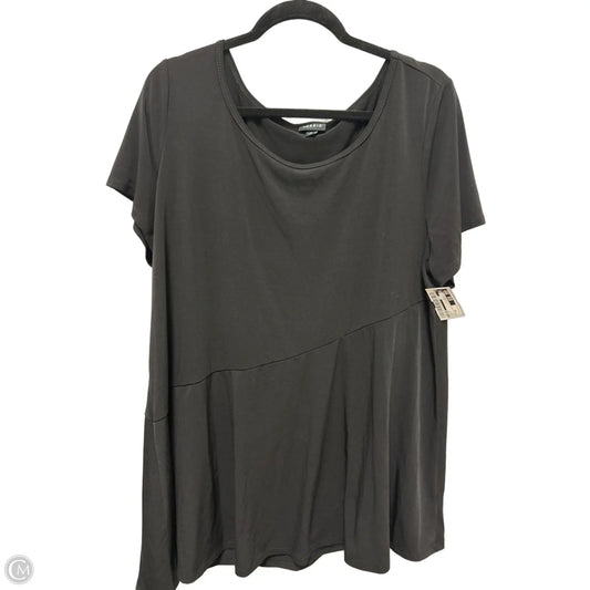 Top Short Sleeve By Torrid In Black, Size: 2x