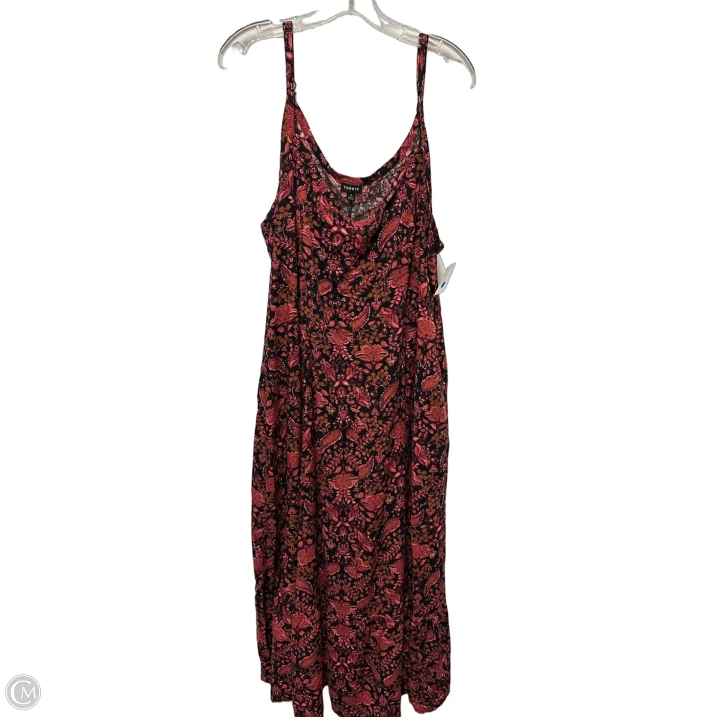 Dress Casual Maxi By Torrid In Floral Print, Size: 2x