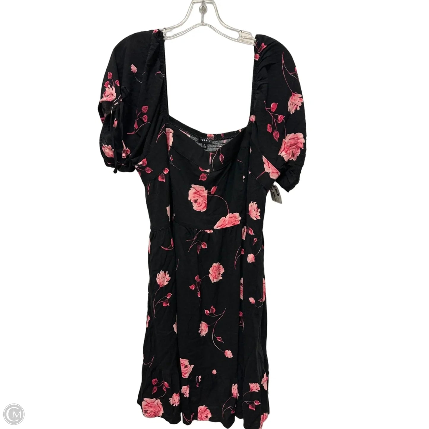 Dress Casual Midi By Torrid In Floral Print, Size: 2x