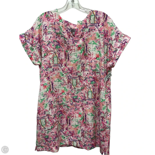 Dress Casual Midi By Kim Rogers In Pink, Size: Mp
