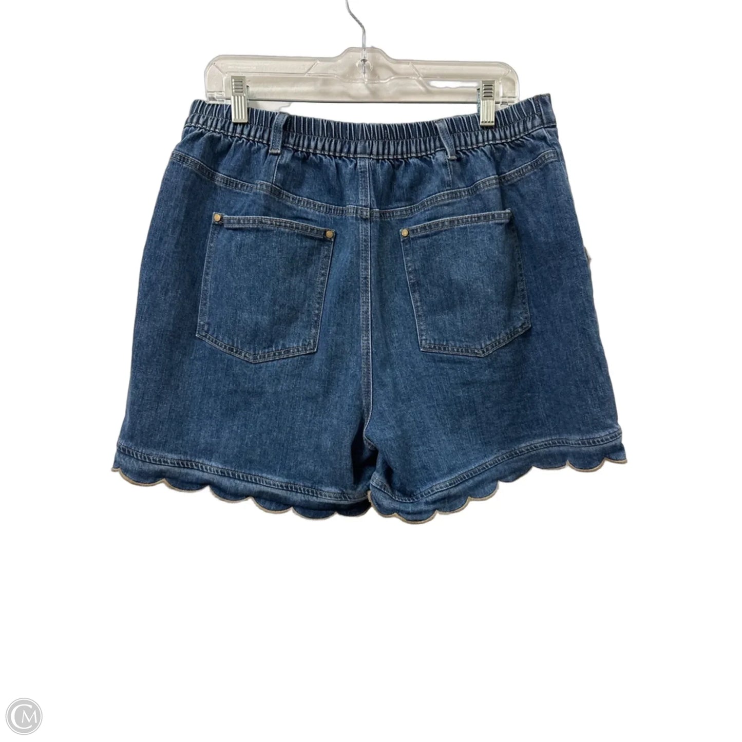 Shorts By Listicle In Blue Denim, Size: 14