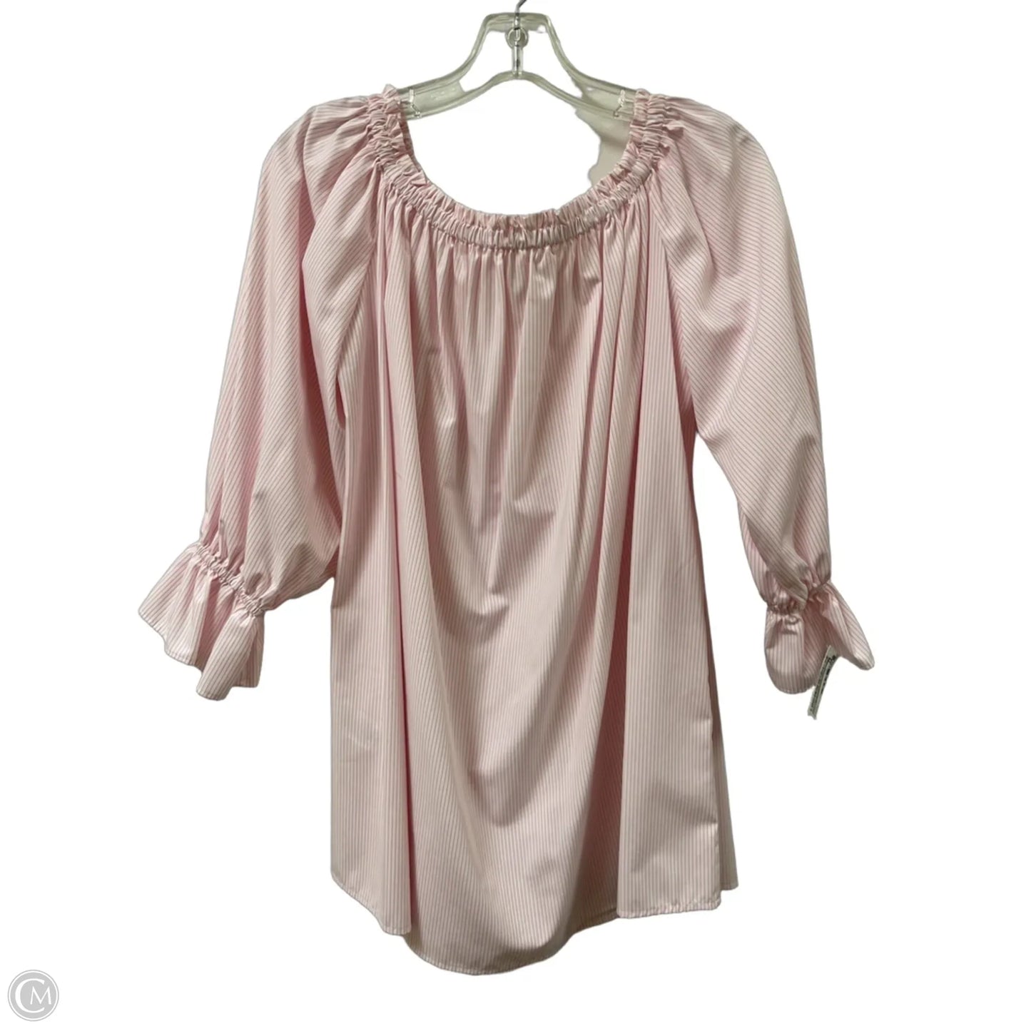 Top Long Sleeve By Wayf In Pink, Size: M