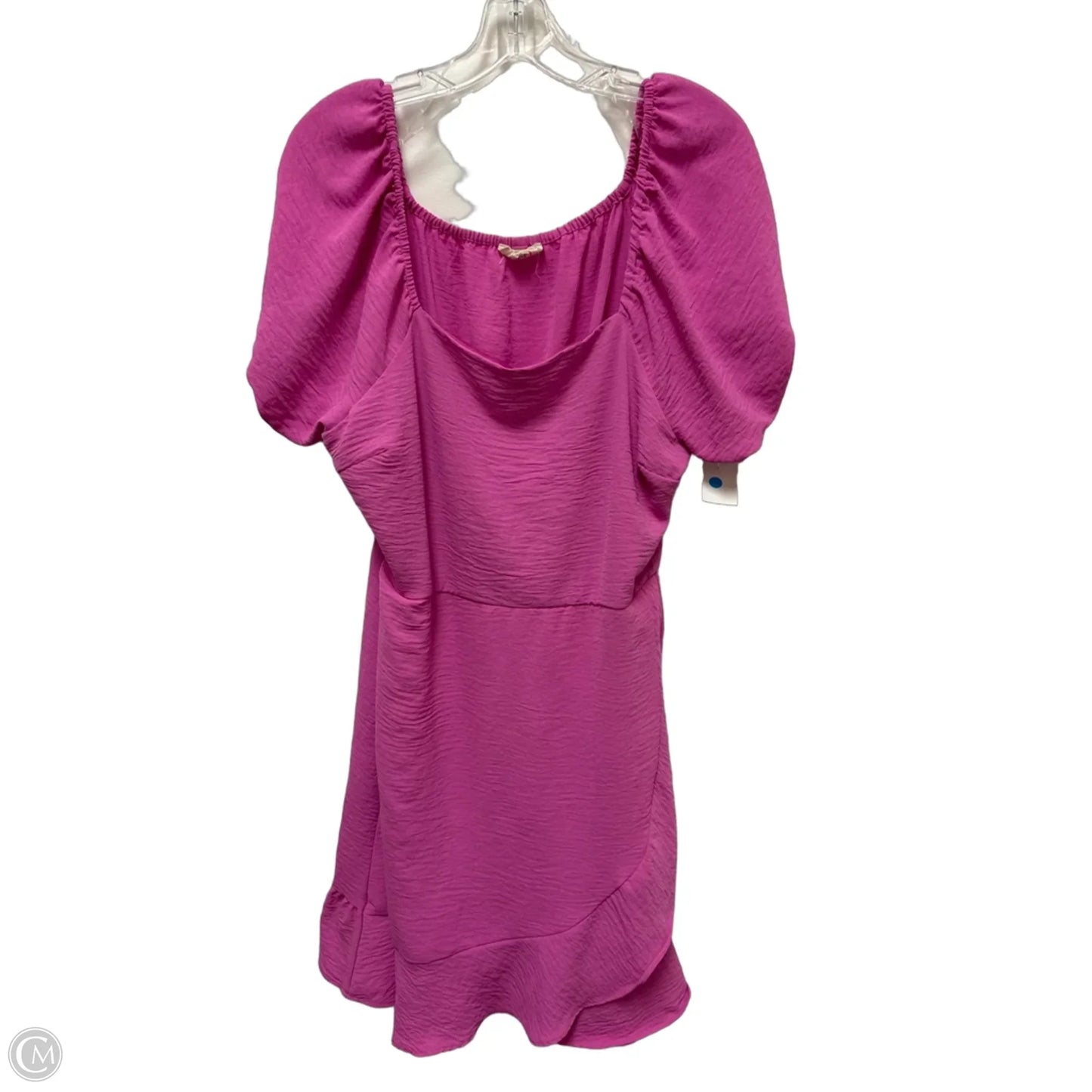 Dress Casual Midi By Derek Heart In Pink, Size: 1x