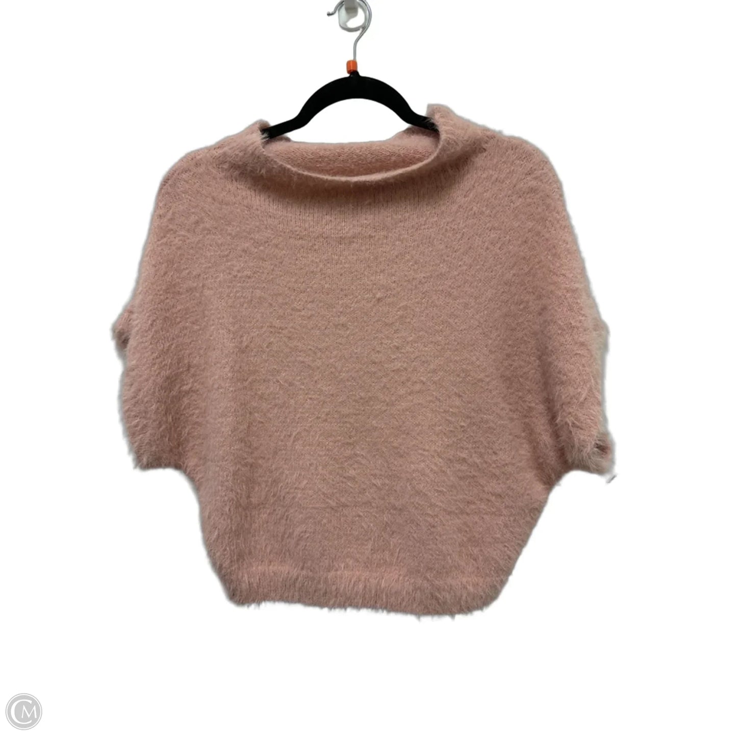 Sweater Short Sleeve By Anthropologie In Pink, Size: M