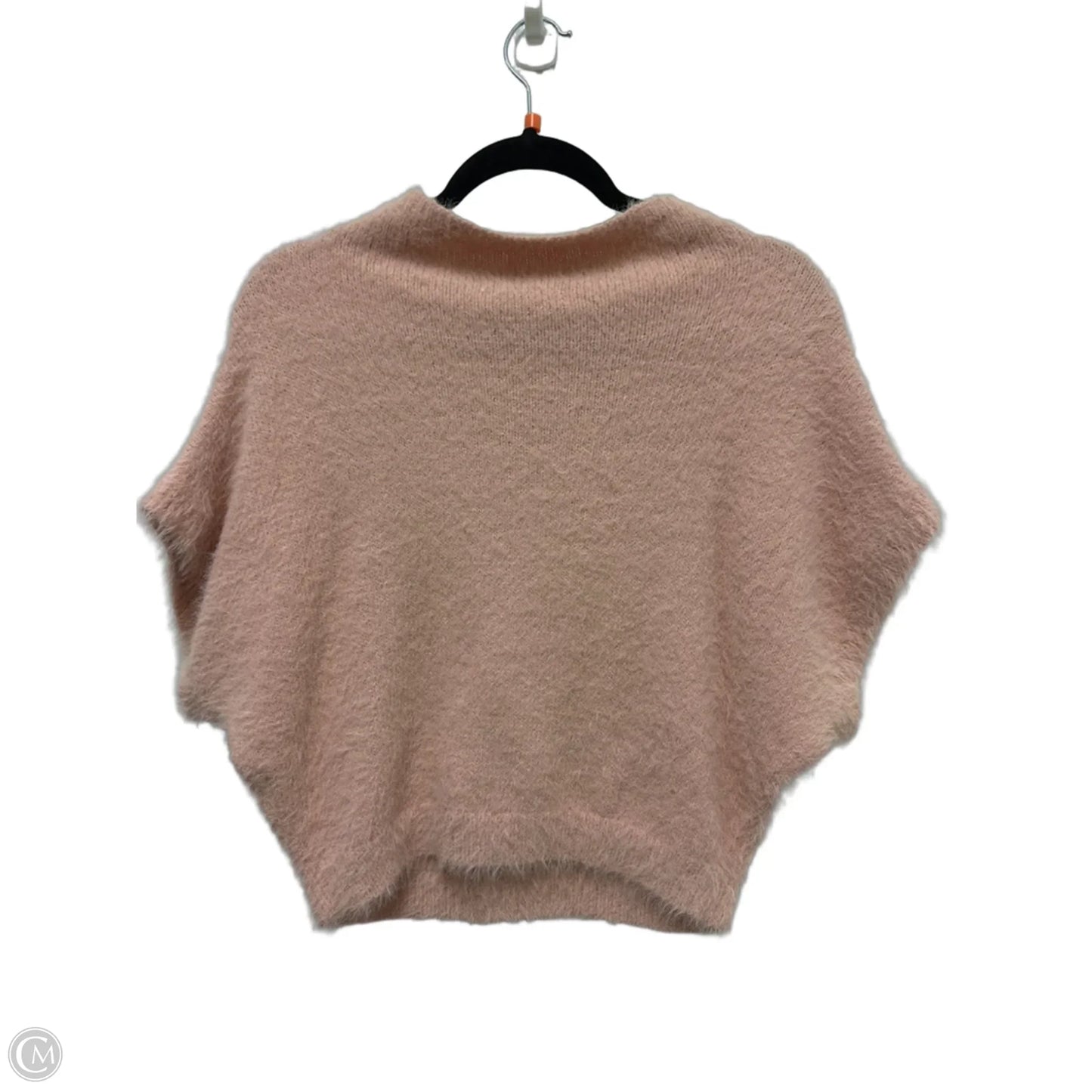 Sweater Short Sleeve By Anthropologie In Pink, Size: M
