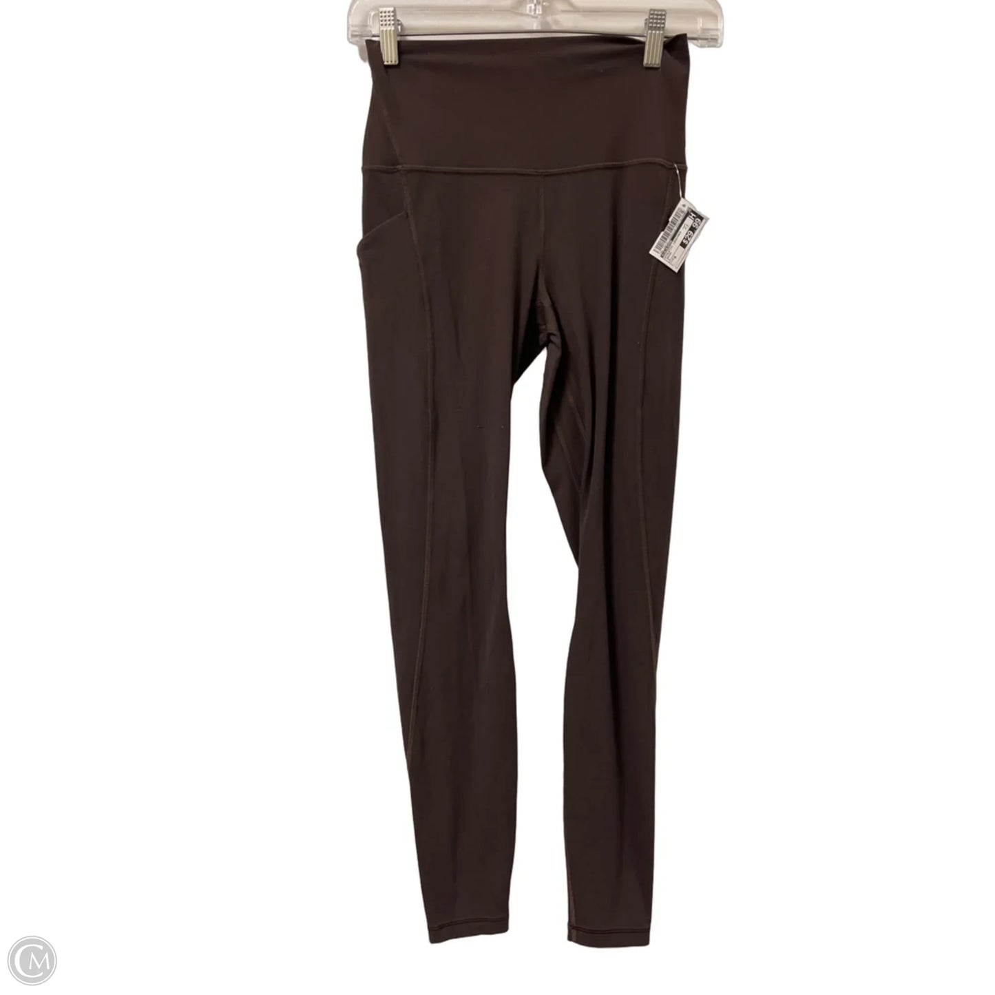 Athletic Leggings By Lululemon In Brown, Size: 6