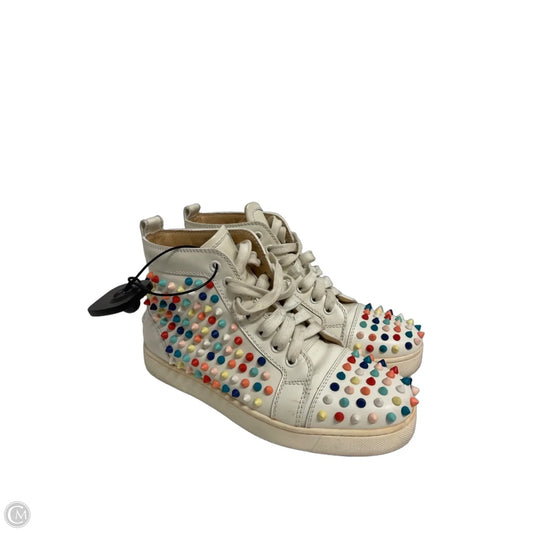 Shoes Luxury Designer By Louis Vuitton In Multi-colored, Size: 6.5