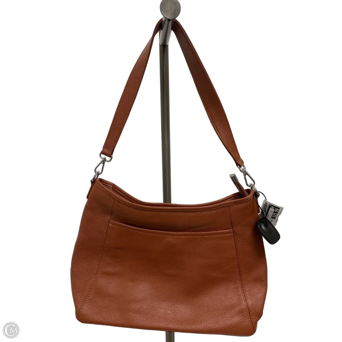 Handbag Leather By Cmc, Size: Medium