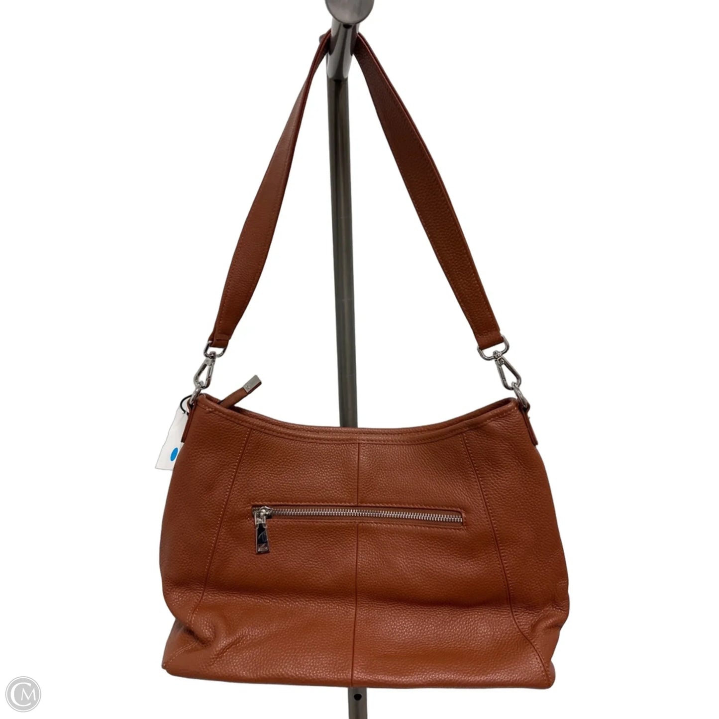 Handbag Leather By Cmc, Size: Medium