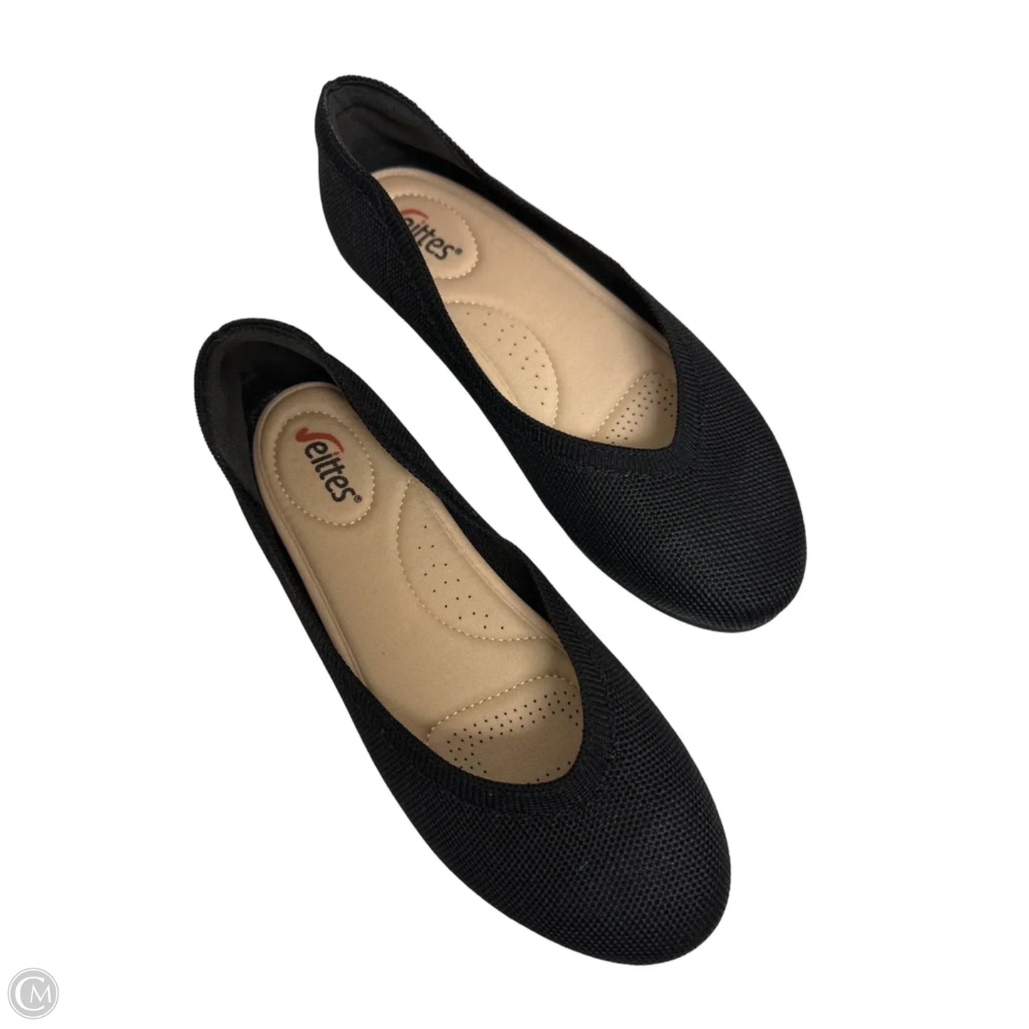 Shoes Flats By Clothes Mentor In Black, Size: 7