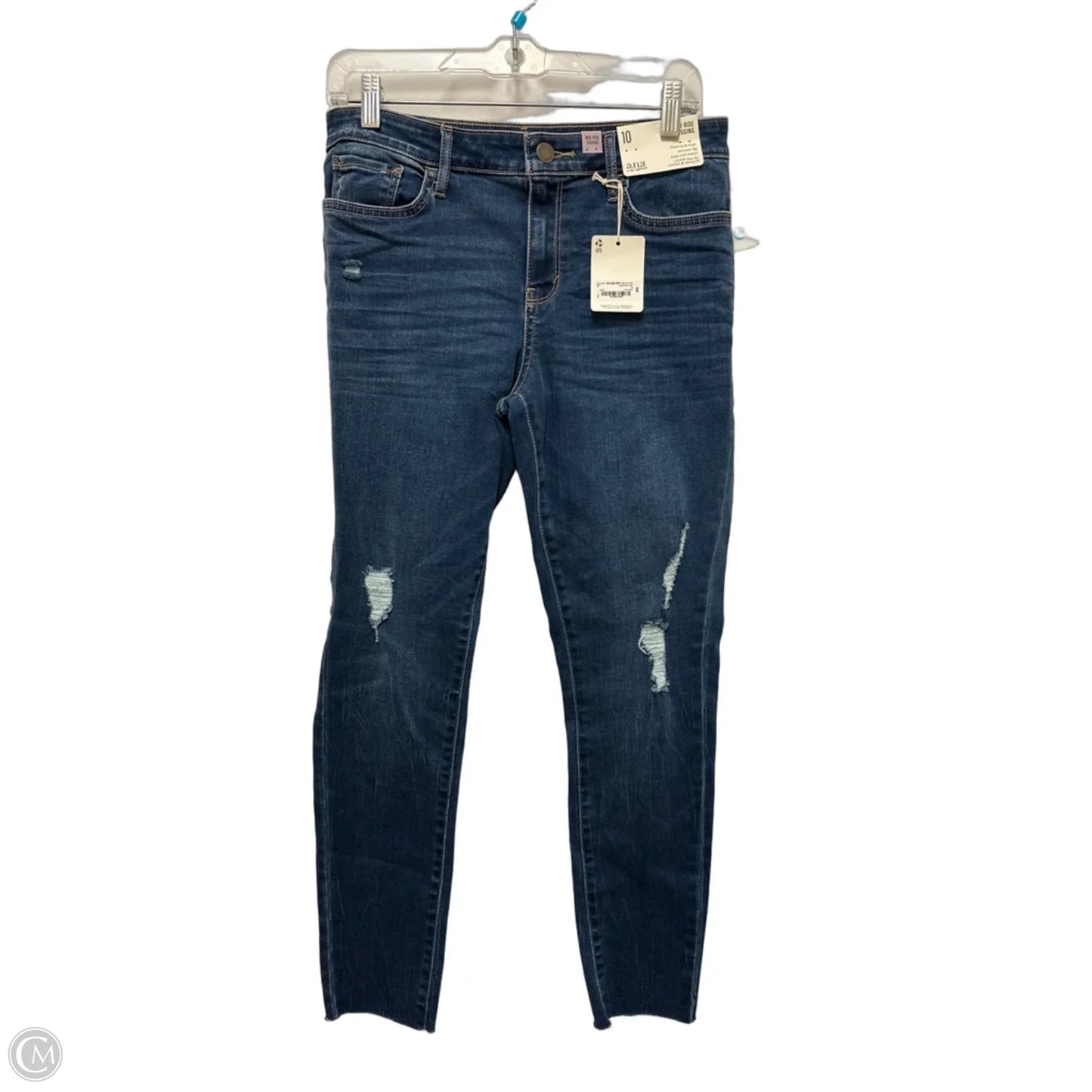 Jeans Skinny By Ana In Blue Denim, Size: 10