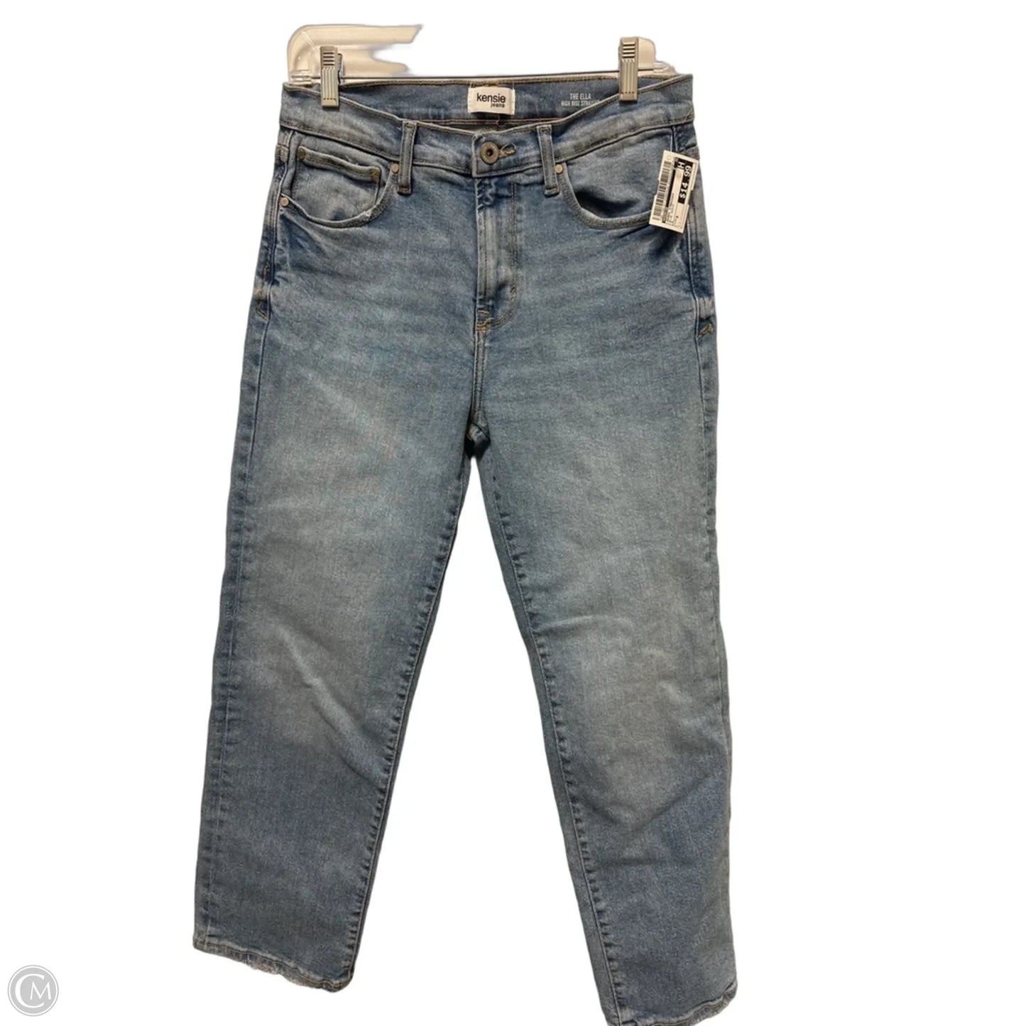 Jeans Straight By Kensie In Blue Denim, Size: 8