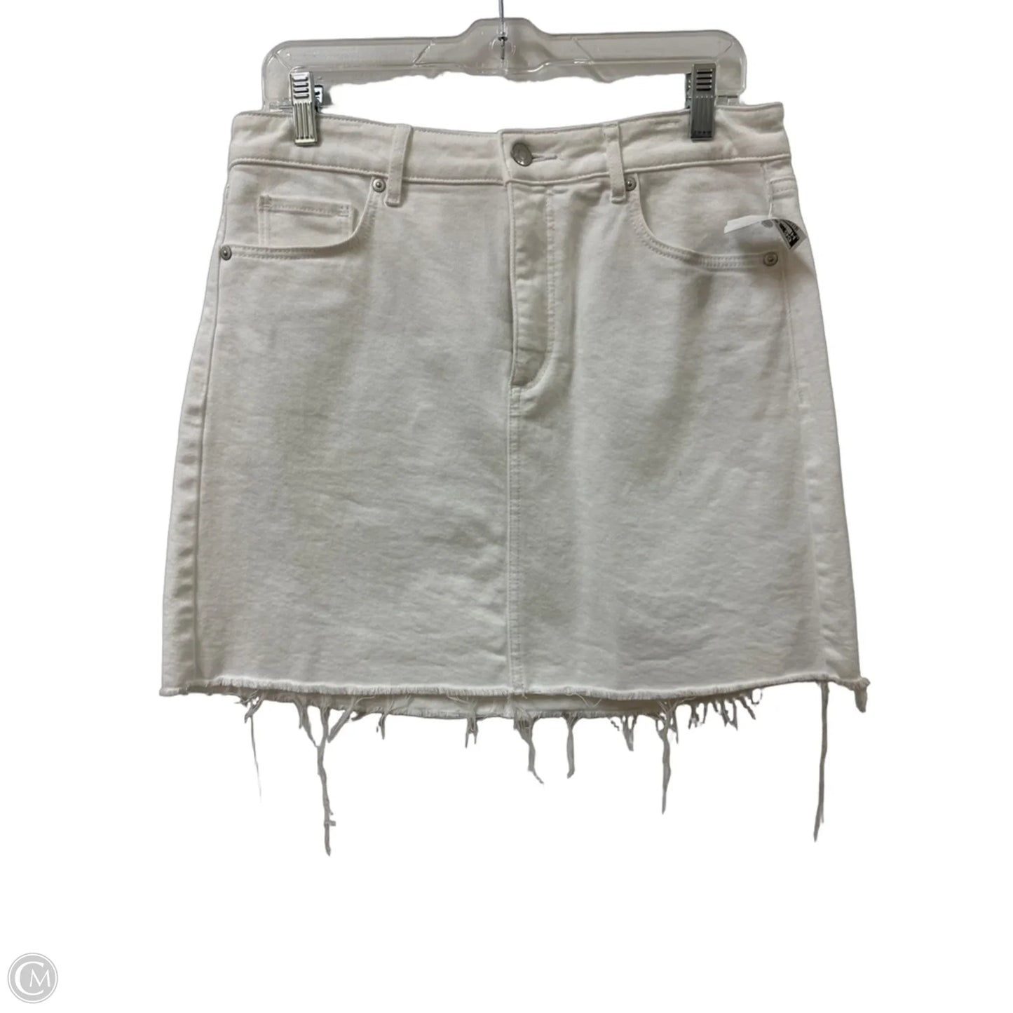 Skirt Mini & Short By Loft In White, Size: 8