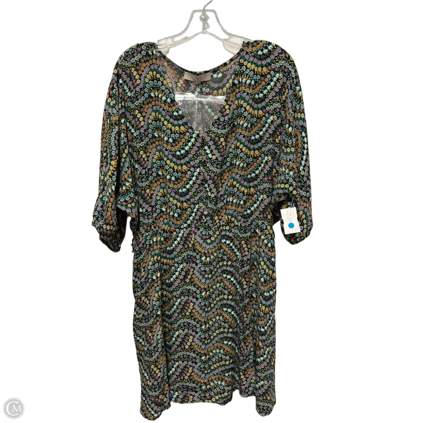 Dress Casual Midi By Loft In Green, Size: L