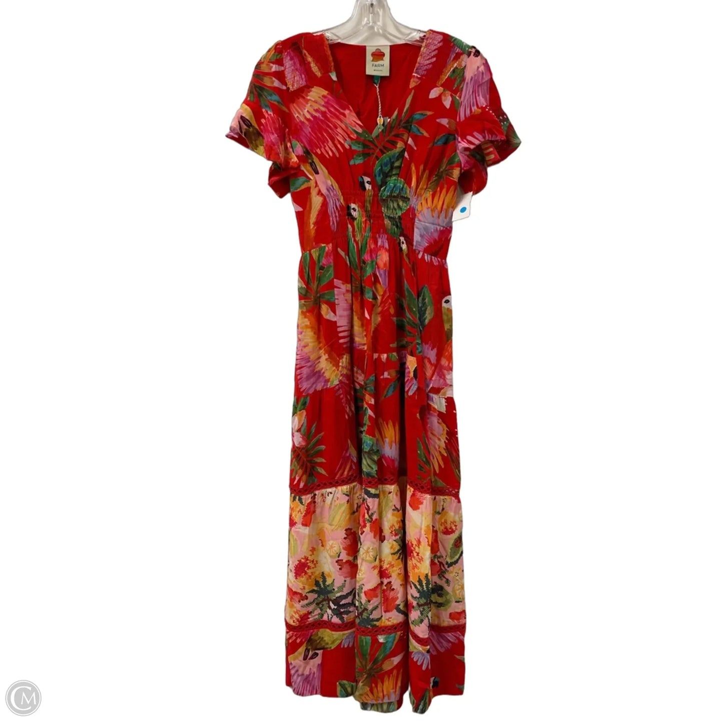 Dress Designer By Farm Rio In Red, Size: Xs