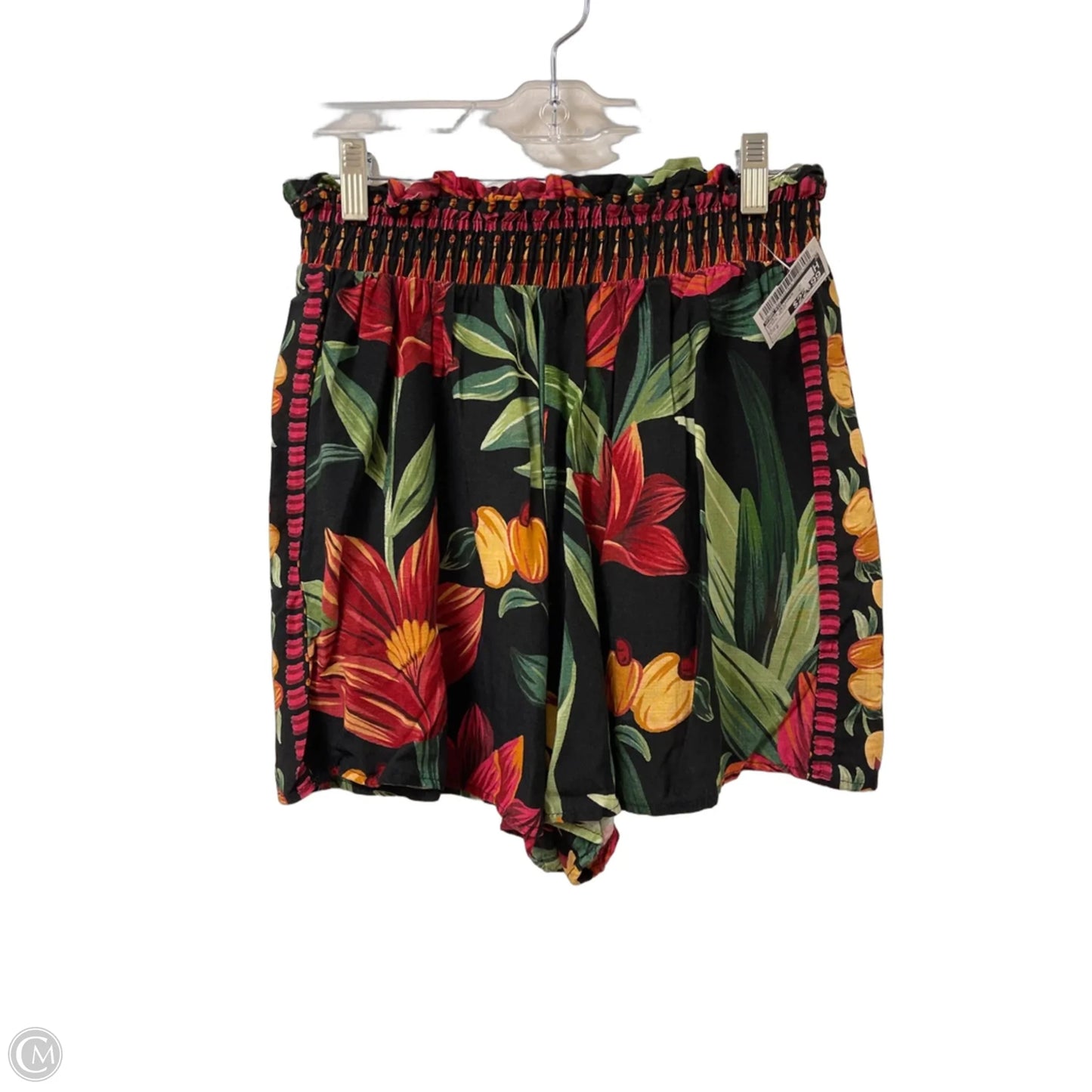 Shorts Designer By Farm Rio In Floral Print, Size: 2