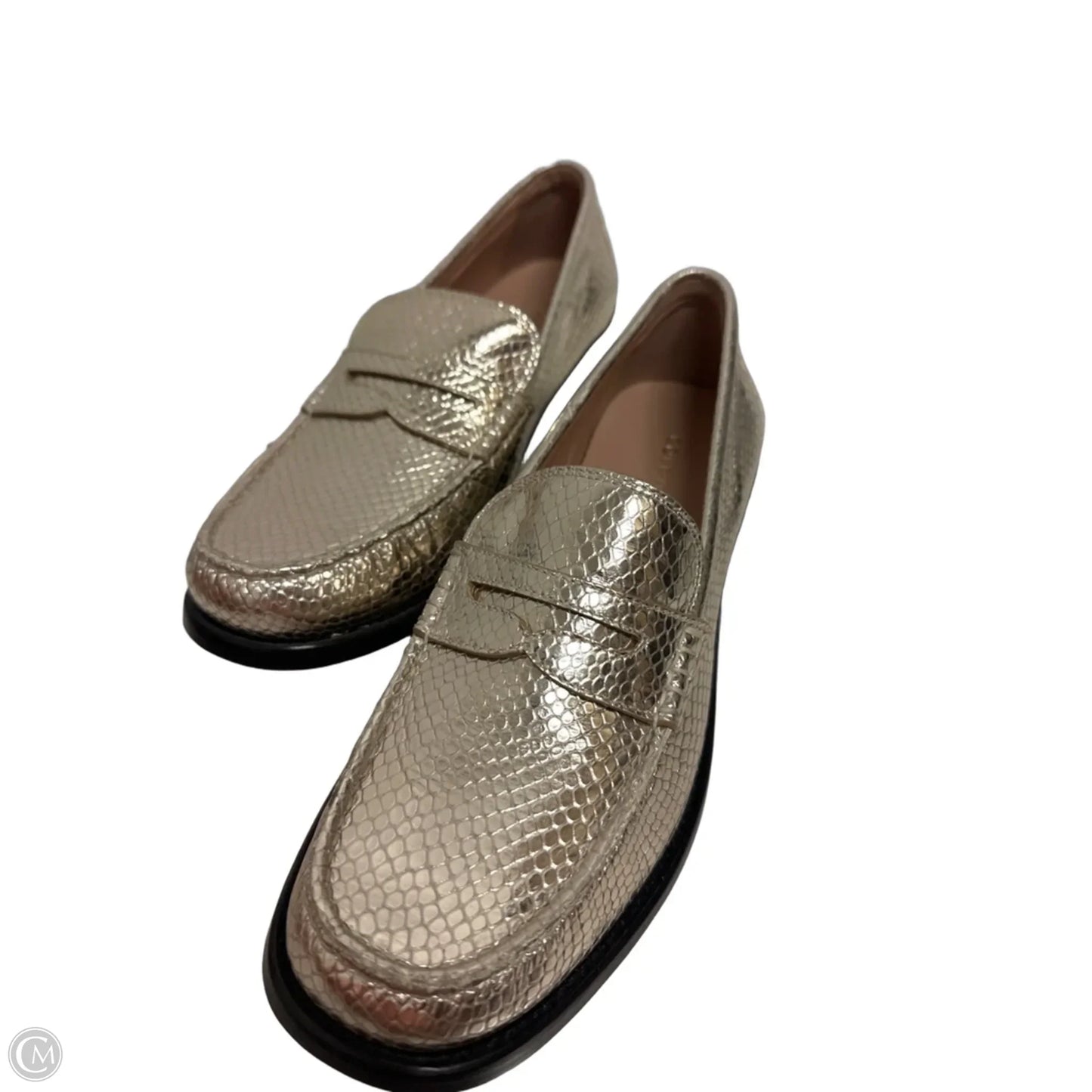 Shoes Heels Block By Cole-haan In Gold, Size: 7.5