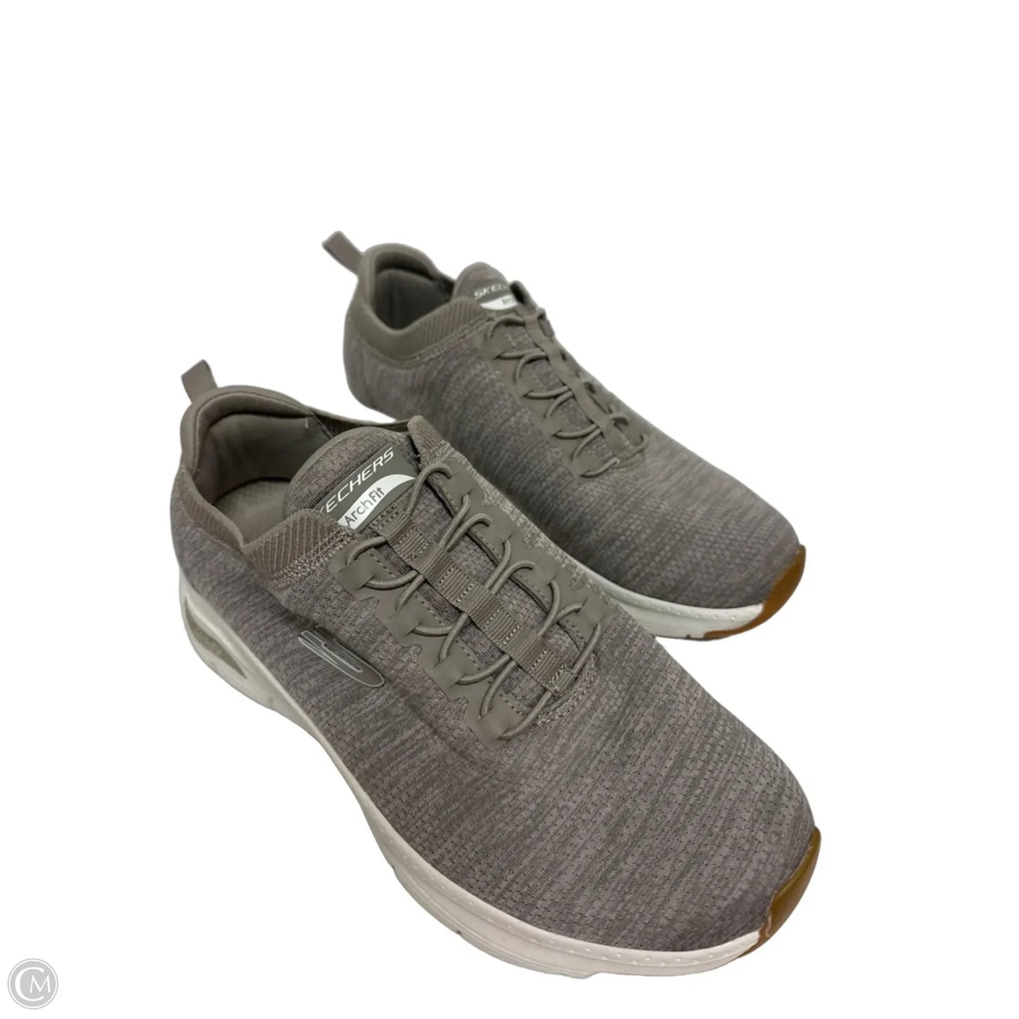 Shoes Athletic By Skechers In Grey, Size: 8
