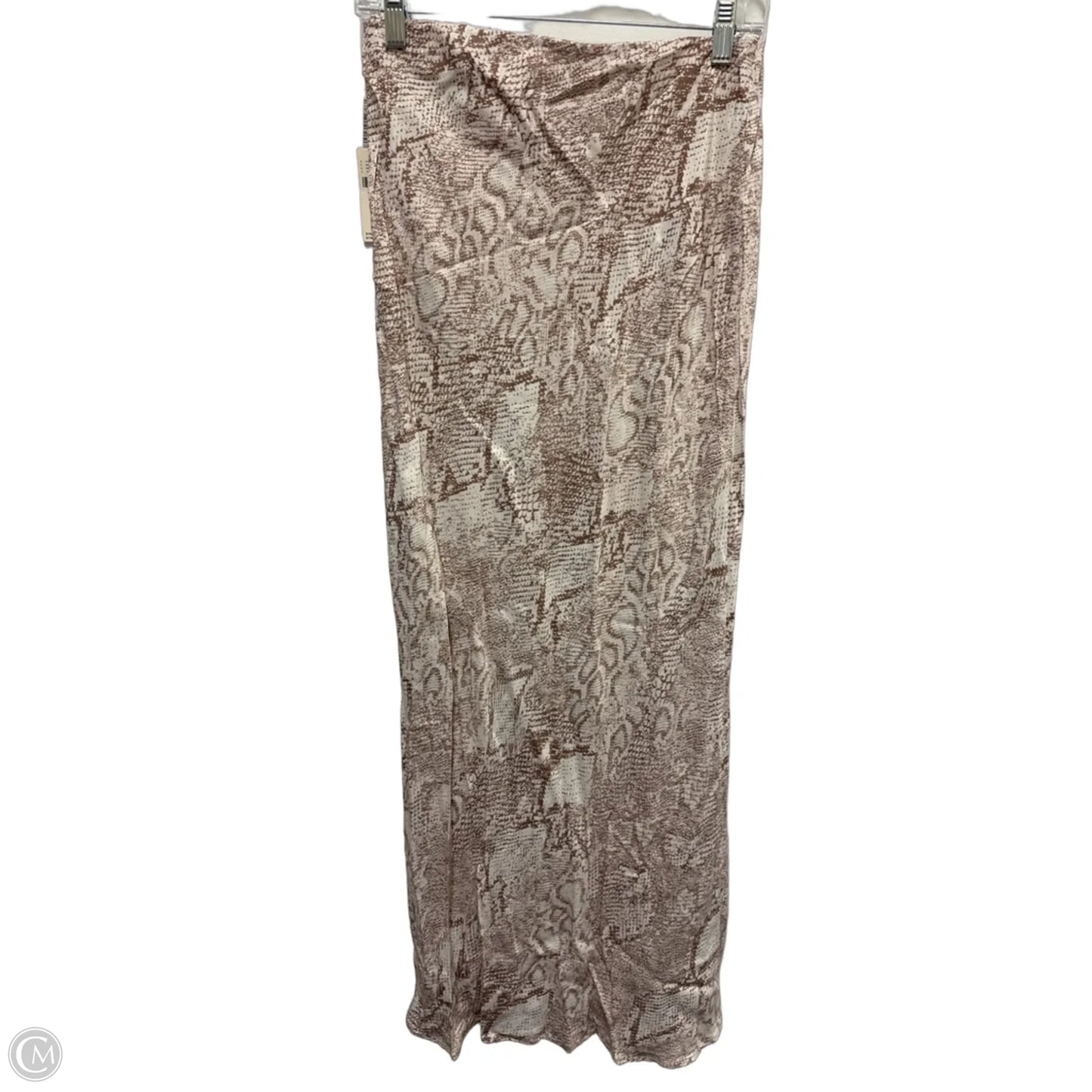 Skirt Maxi By Anthropologie In Tan, Size: 6