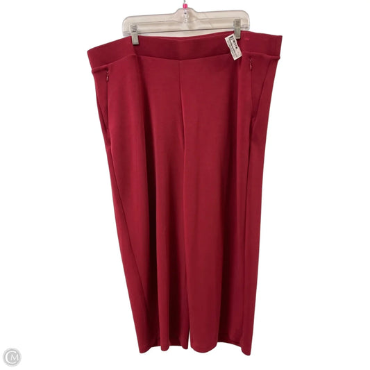 Pants Lounge By Chicos In Red, Size: 20