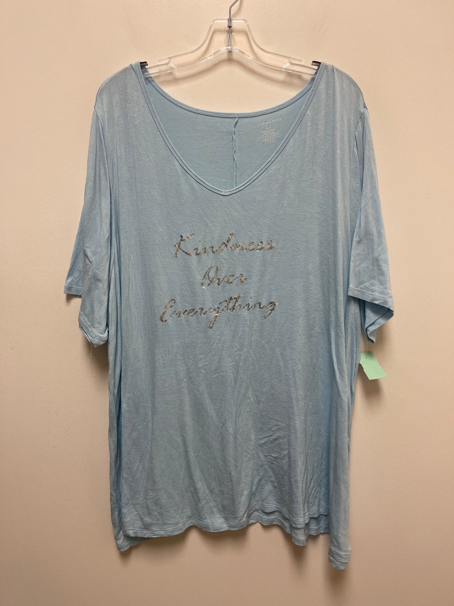 Top Short Sleeve Basic By Lane Bryant  Size: 4x