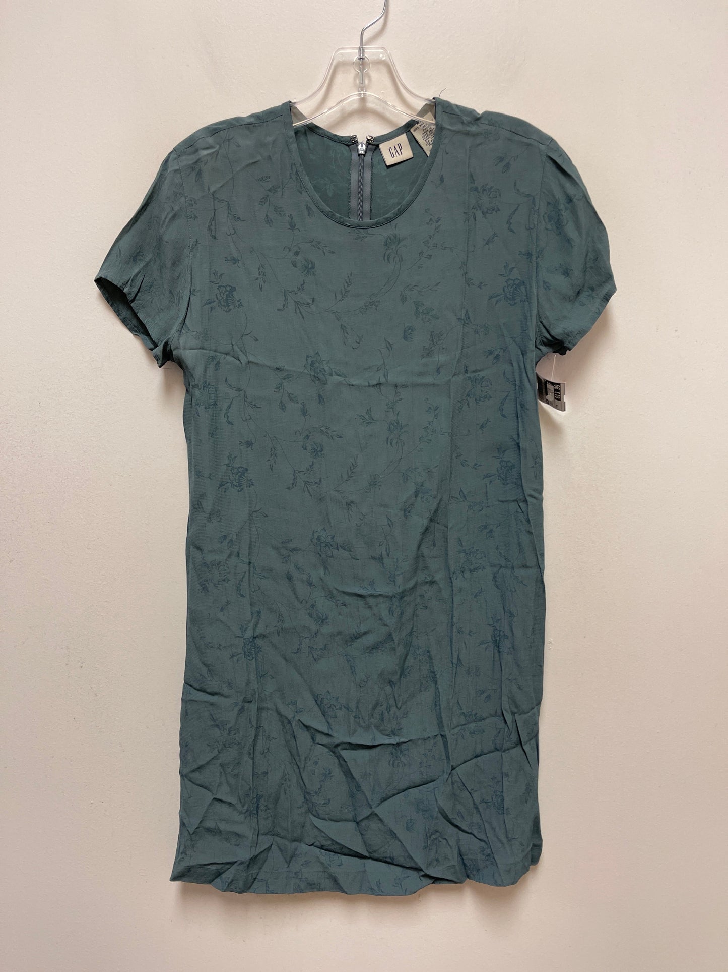 Green Tunic Short Sleeve Gap, Size M