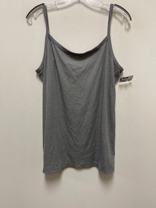 Grey Tank Top No Boundaries, Size 3x