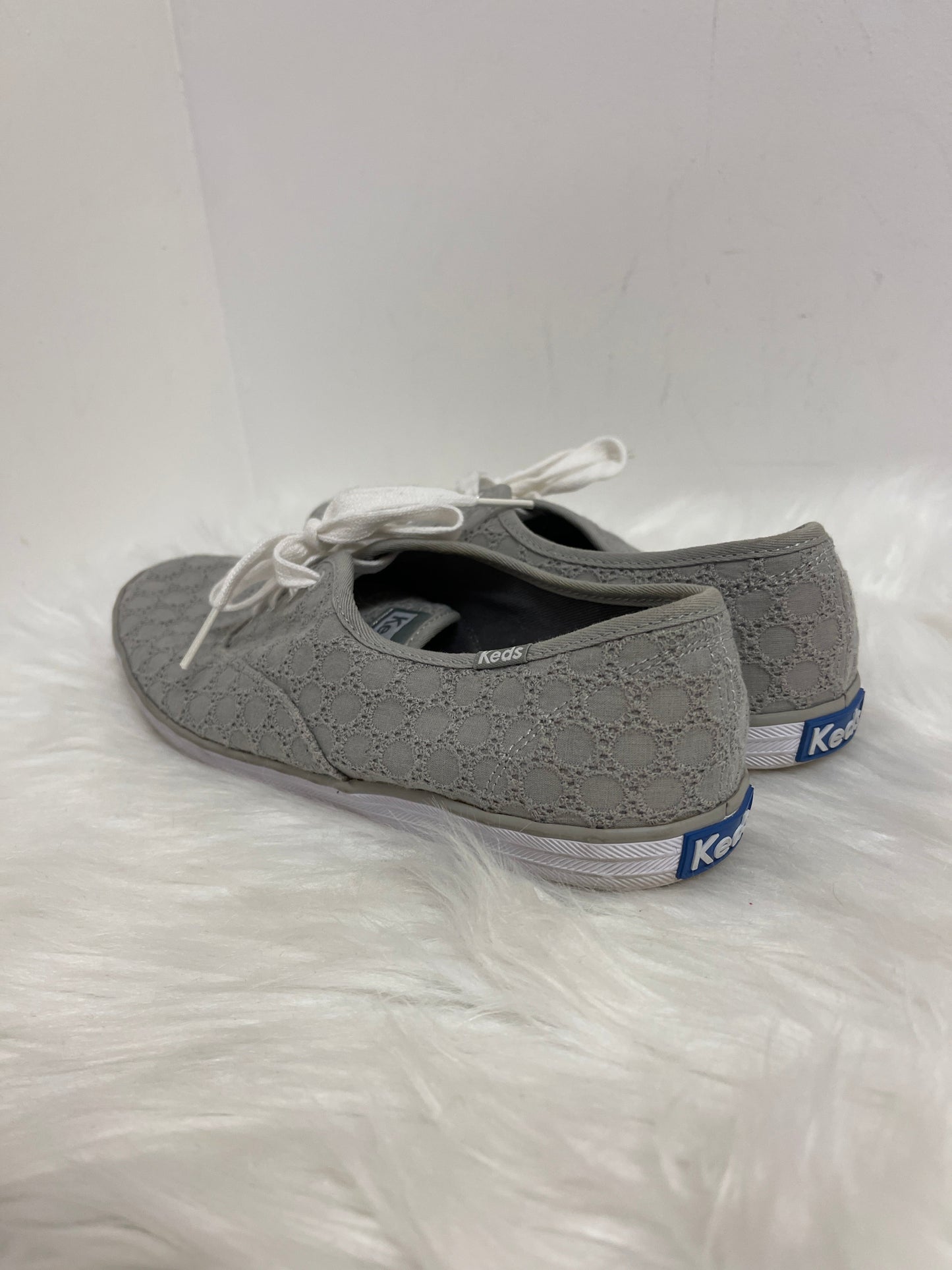 Grey Shoes Sneakers Keds, Size 8