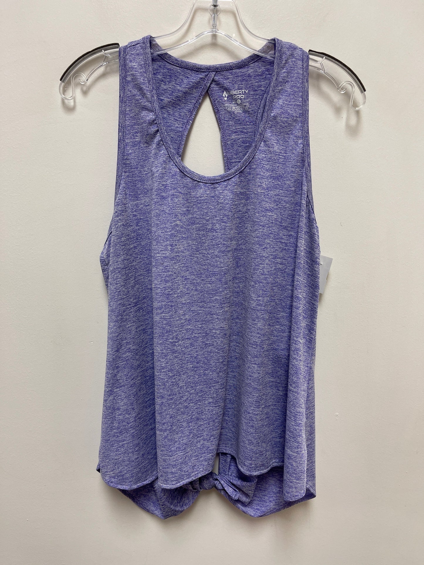 Purple Athletic Tank Top Clothes Mentor, Size Xl