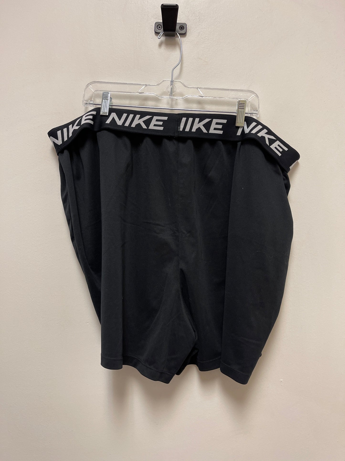 Black Athletic Shorts Nike Apparel, Size 3x