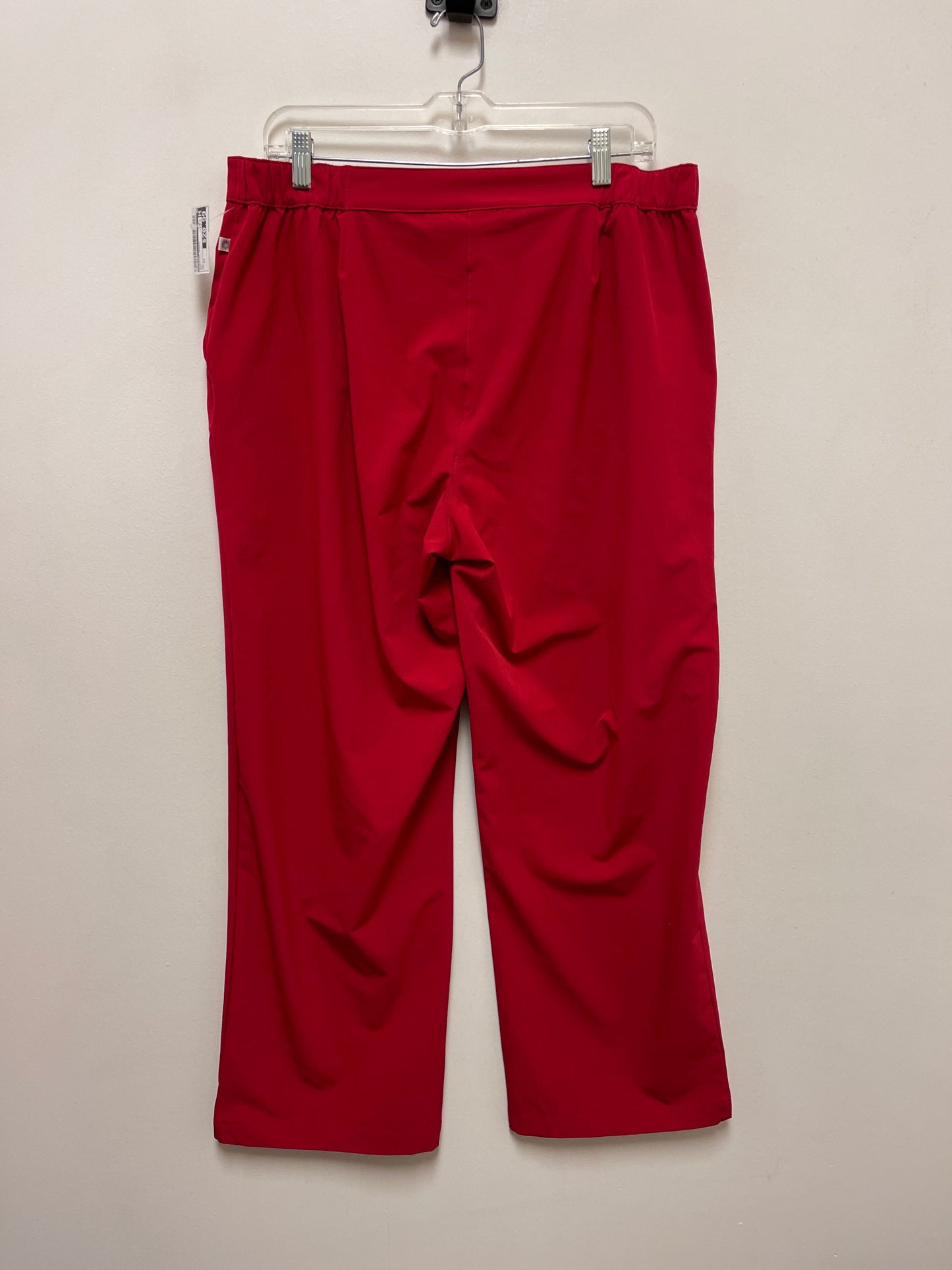 Athletic Pants By Chicos In Red, Size: 12