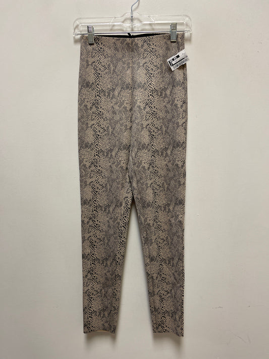 Pants Leggings By Zara In Snakeskin Print, Size: Xs