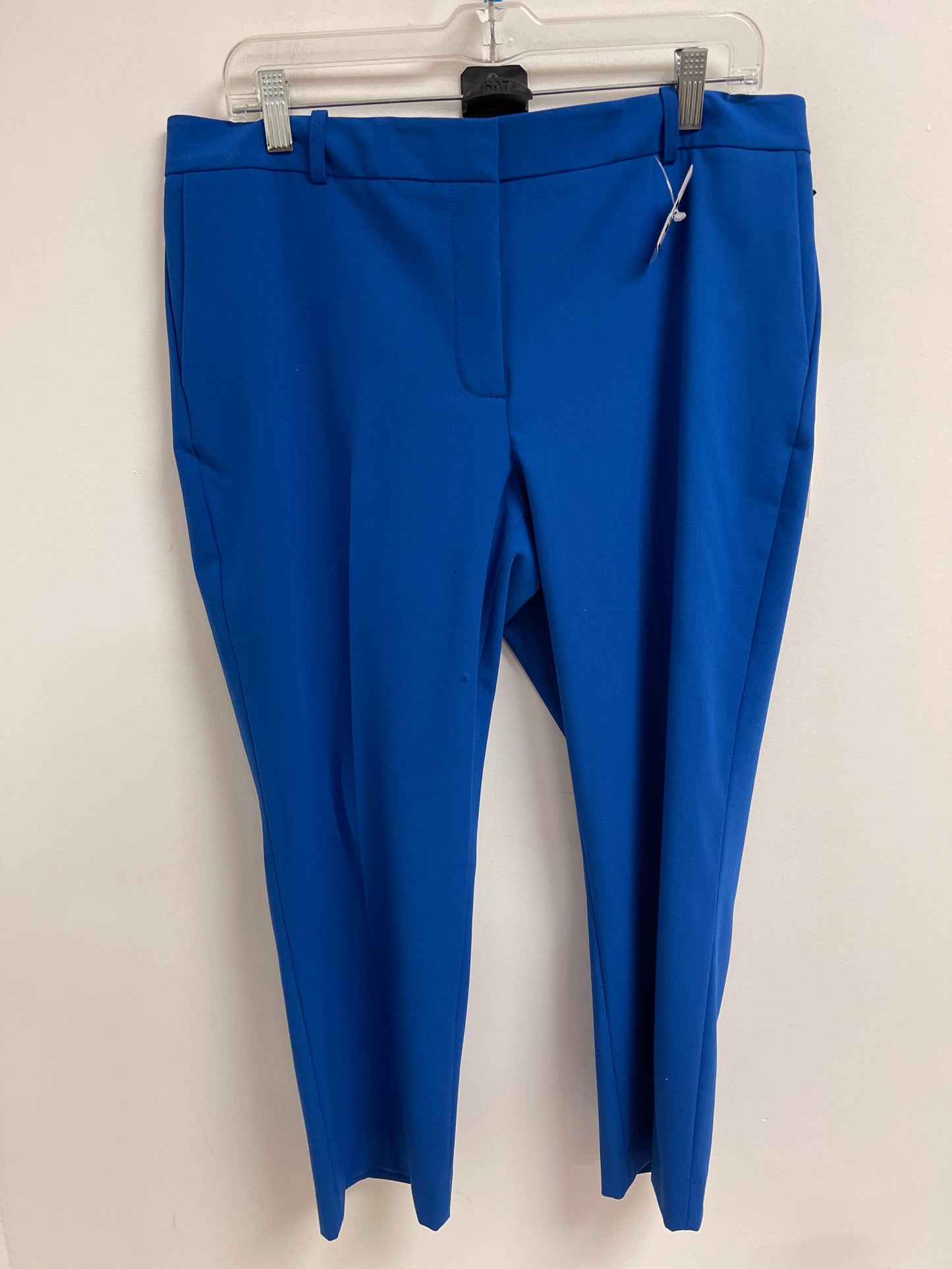 Pants Cropped By Calvin Klein In Blue, Size: 14p