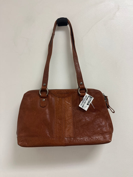 Handbag Leather By Clothes Mentor, Size: Small