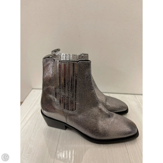 Boots Ankle Flats By Seychelles In Silver, Size: 8