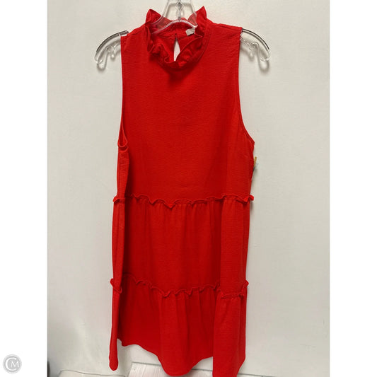 Dress Casual Short By Gianni Bini In Red, Size: L