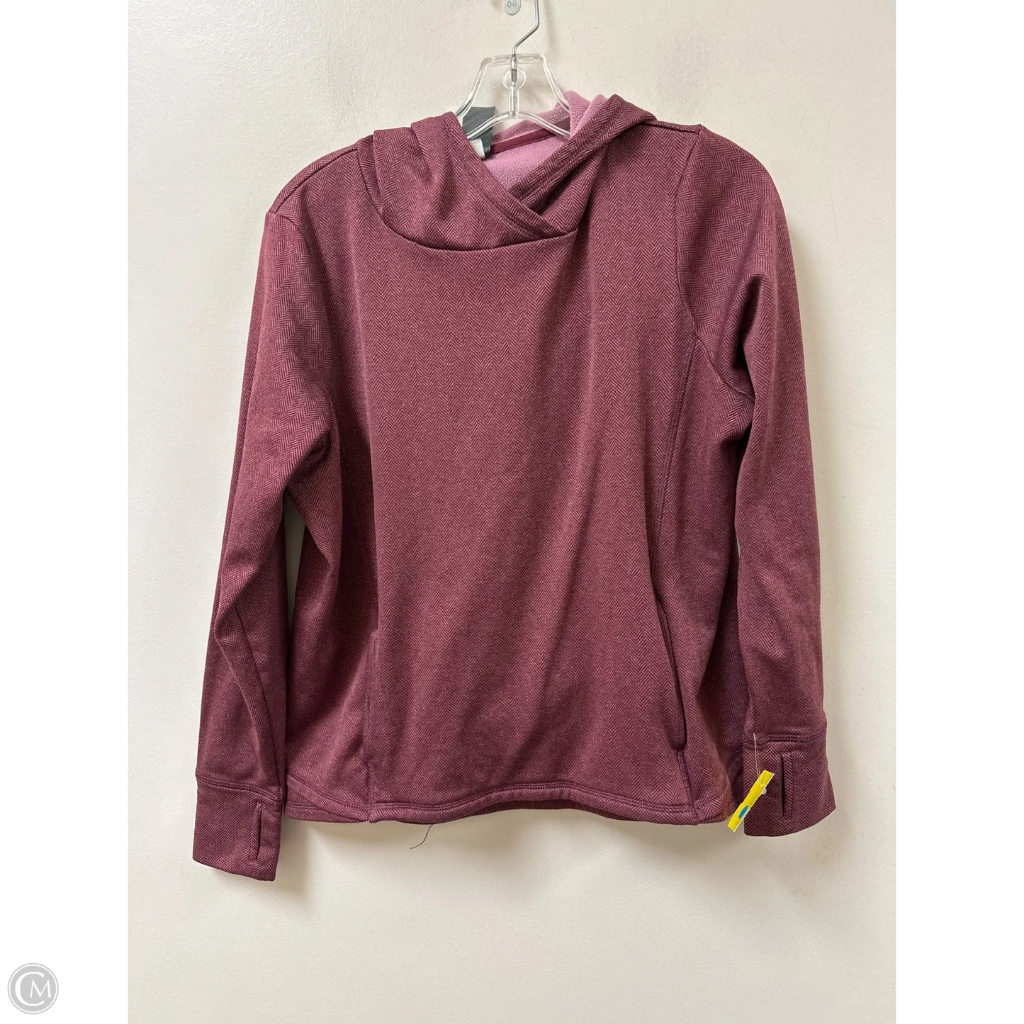 Athletic Jacket By Champion In Purple, Size: L